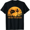thumbnail image 1 of Witches with Hitches Halloween Camping Gift T-Shirt, 1 of 3