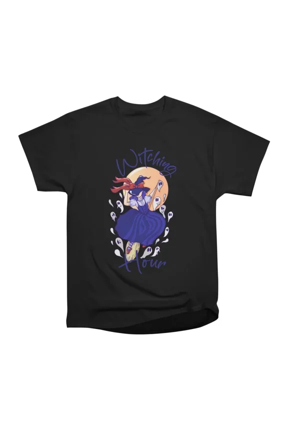 Witching Hour T-Shirt Tee Gift For Him Merch For Her Apparel For Friend