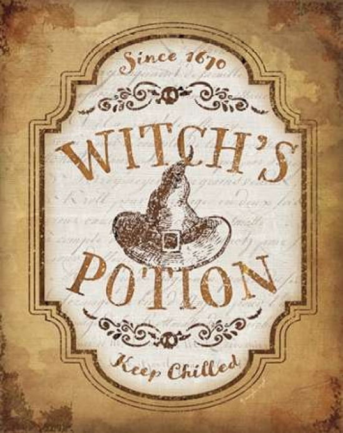 Witchs Potion Canvas Art - Jennifer Pugh (22 x 28)