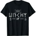 thumbnail image 1 of Witchy AF Three Moons Wicca T-Shirt, 1 of 3
