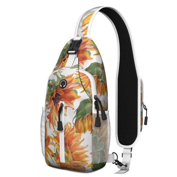 Witchy Cosmic Astrology Print Hiking Daypack – Breathable Back, Adjustable Strap, Durable Stitching – Golden Star and Moon Design