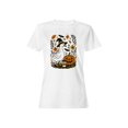 thumbnail image 1 of Witchy Goose and Pumpkin Spice Vibes Women's T-shirt, 1 of 3