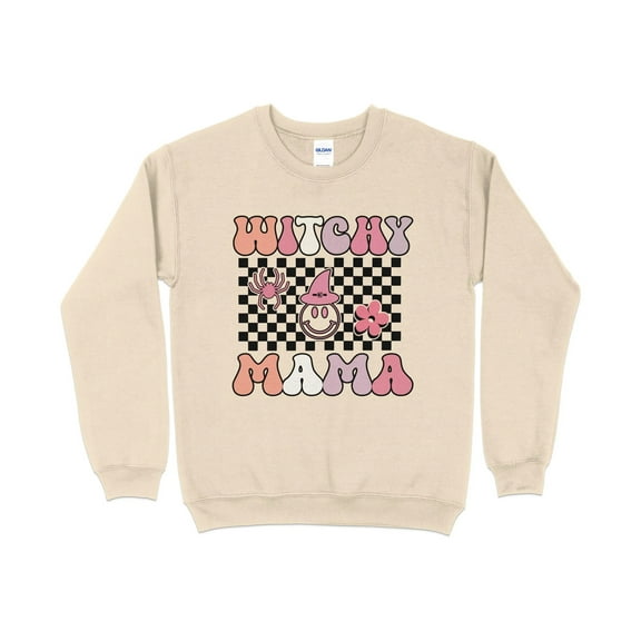 Witchy Mama Sweatshirt, Halloween Sweatshirt for Mom, Halloween Crewneck, Halloween Gift for Mom