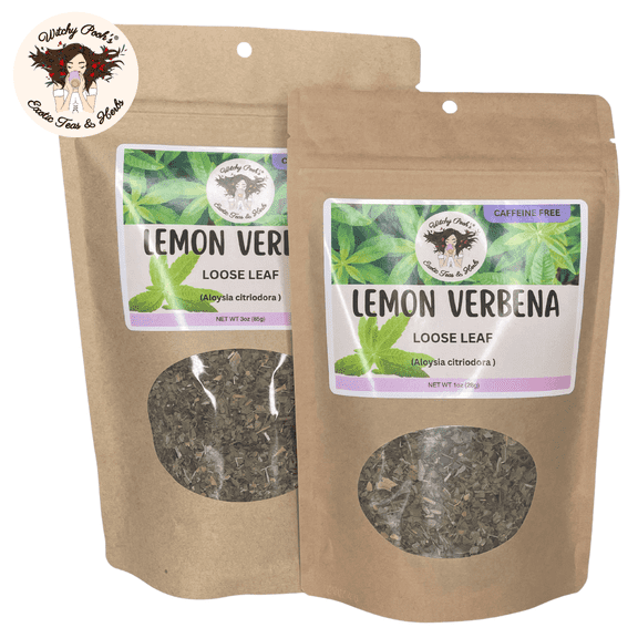 Witchy Pooh's Lemon Verbena - Loose Leaf Herb, Caffeine Free