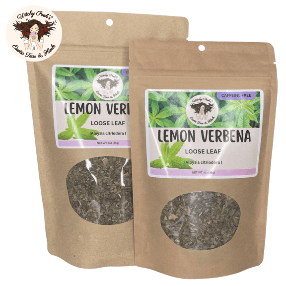 Witchy Pooh's Lemon Verbena - Loose Leaf Herb, Caffeine Free