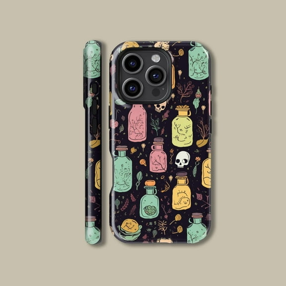 Witchy Potion Bottle Apothecary Case for iPhone Samsung Magic