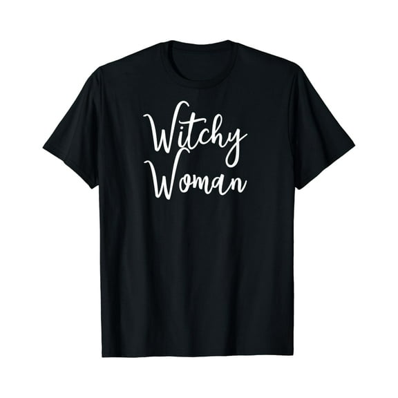 Witchy Woman T-Shirt Witches Women Pagans Wiccan Gift Tee