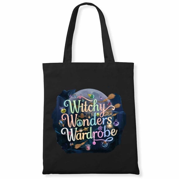 Witchy Wonders Wardrobe I Sheet You Not Funny Halloween Sayings Ghosts Canvas Bag 1Pc