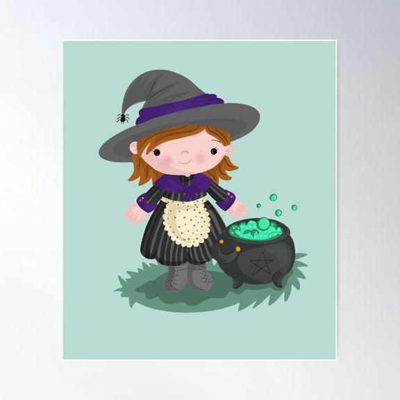 Witchy Woo Dolly Poster Wall Art, Modern Wall Decor For Living Room Bedroom, 12x18 UNFRAMED