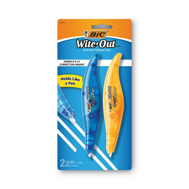 Wite-Out Brand Exact Liner Correction Tape, Non-Refillable, 0.2 Wite-Out Brand Exact Liner Correction Tape, Non-Refillable, 0.2