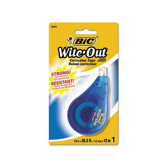 Wite-Out EZ Correct Correction Tape Non-Refillable, 1/6" x 472"