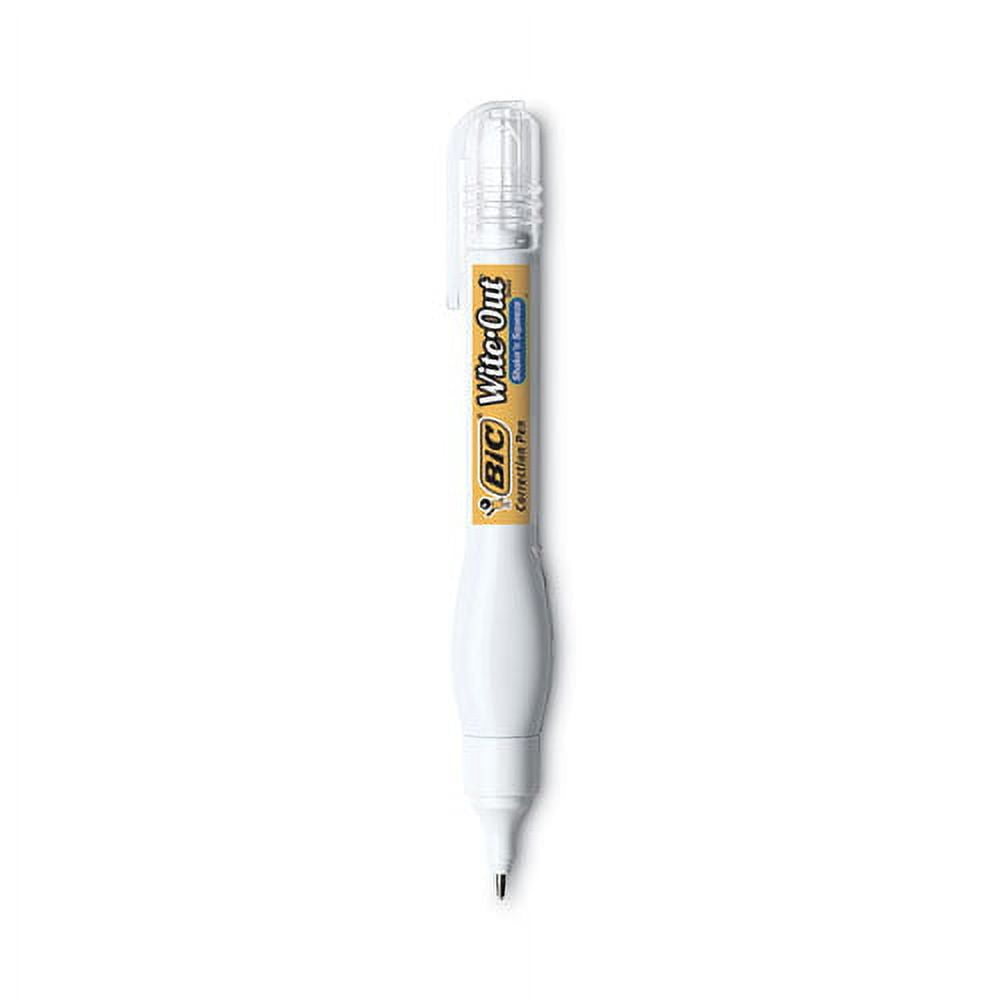Wite-Out Shake 'n Squeeze Correction Pen, 8 Ml, White, 4/pack | Bundle of 2 Packs