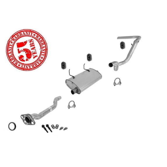 With 126 Inch Wheel Base Muffler Exhaust Pipe for Ford Ranger 3.0 4.0 Only 98-03