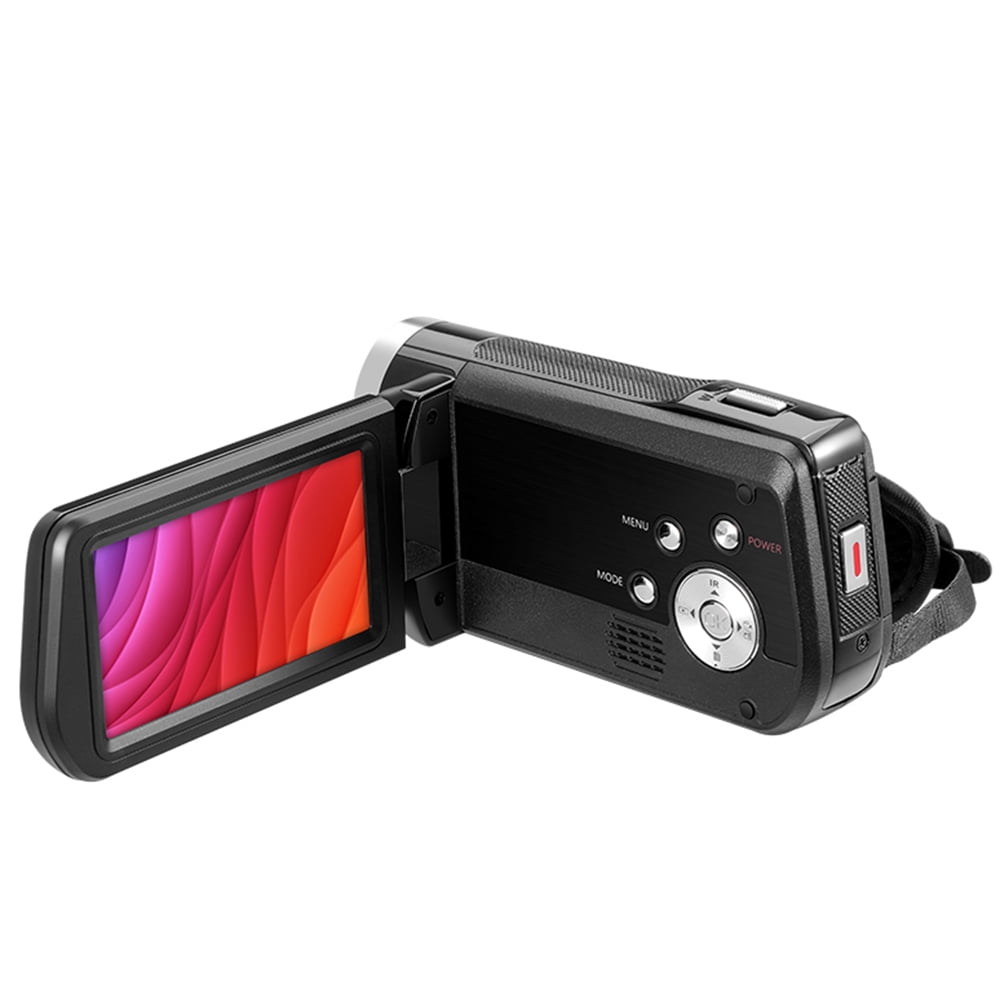 With 4K 24FPS DV Camcorder 3.0 Inch  Screen 13MP CMOS Sensor Digital Video Camera IR Night  With Remote Control USB Cable