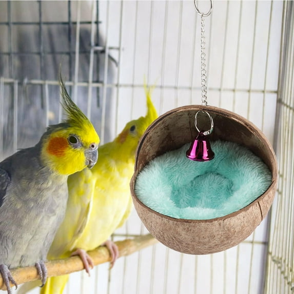 With A Mat Hatching Nesting, Warm Bird Breeding, For Cockatiel Home Decoration Parakeet Nesting Box