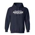 thumbnail image 1 of With A Shirt This Awesome, Who Needs Pants Sarcastic Novelty Gift Idea Adult Humor Funny Men's Hoodies, 1 of 2