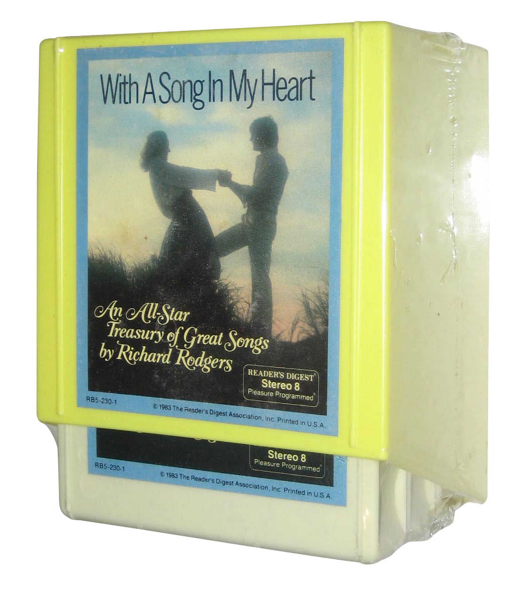 With A Song In My Heart Richard Rodgers 8-Track Tapes (1983) Audio Cassette Box Set - (Readers Digest)