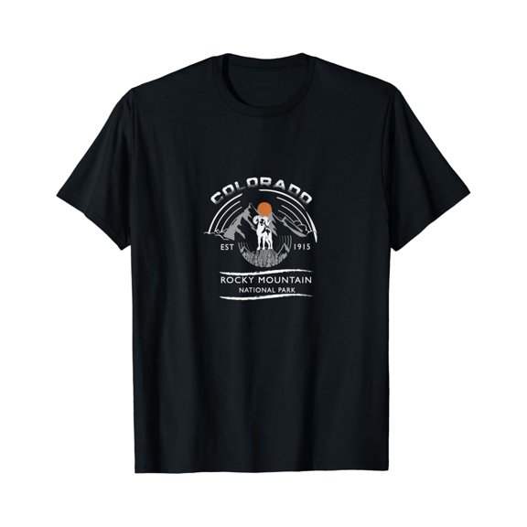 With Bighorn Sheep Colorado Rocky Mountain National Park Men & Women T-Shirt Perfect Gifts For Everyone