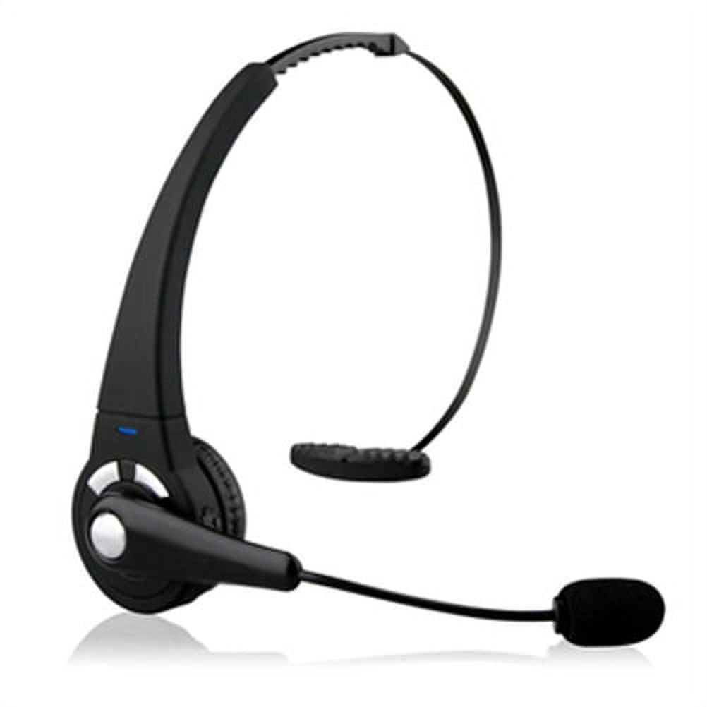With Boom Mic Wireless Headphone for Motorola Moto E (2020) Phone - Mono Headset Earphone Single Earbud J1O