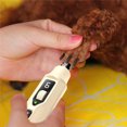 thumbnail image 1 of With Collector 7 Speed Nail Trimmer for Dogs Cats Large LED Light Hand Control Quiet Rechargeable Grooming Tool for Indoor Outdoor, 1 of 3