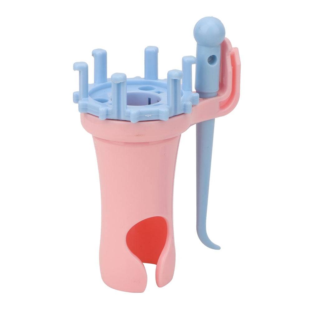 With Crochet Hook Praitcal Double Head Plastic Weaving Machine