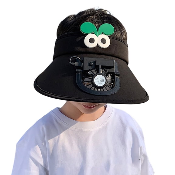 With Fan Sun Hat Summer UPF 50 USB Solar Fan Hat Breathable With Fan Hat Outdoor Beach Travel Hiking