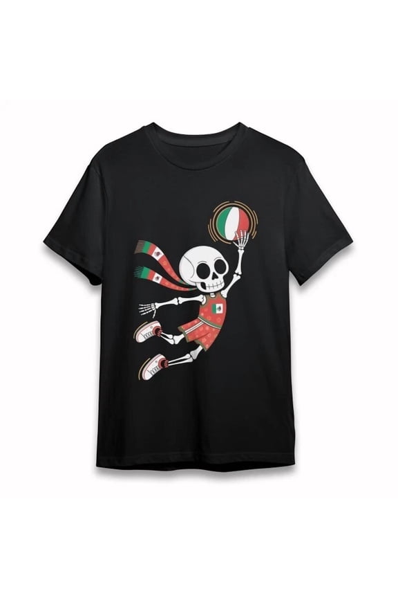 With Flag Skull Graphic Tee Summer Usa