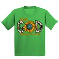 thumbnail image 1 of With God All Things Are Possible Easter Matthew 19:26 Christian Bible Verse Youth T-shirt, Youth L, Green, 1 of 5