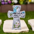 thumbnail image 1 of Northlight With God All Things Are Possible Floral Cross Statue - 6.75", 1 of 9