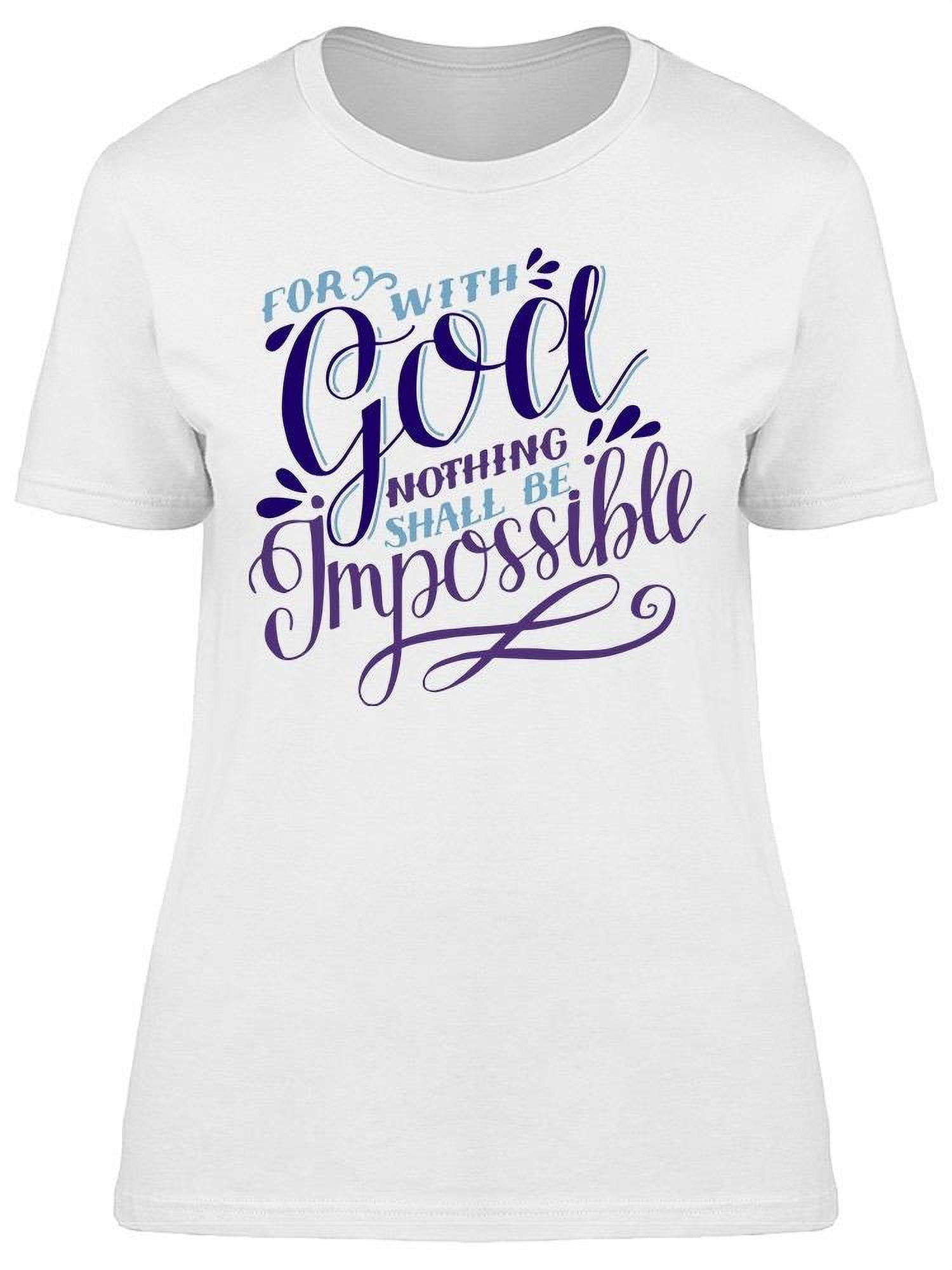 Impossible is nothing t shirt 2025