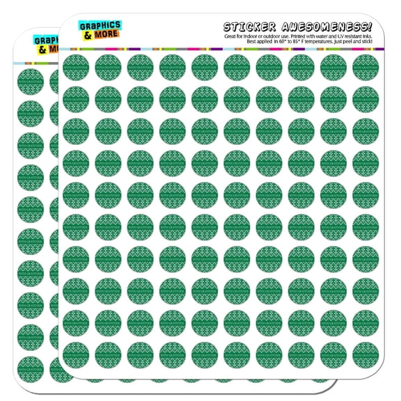 With Gratitude Elegance Green 1/2" (0.5") Scrapbooking Crafting Stickers