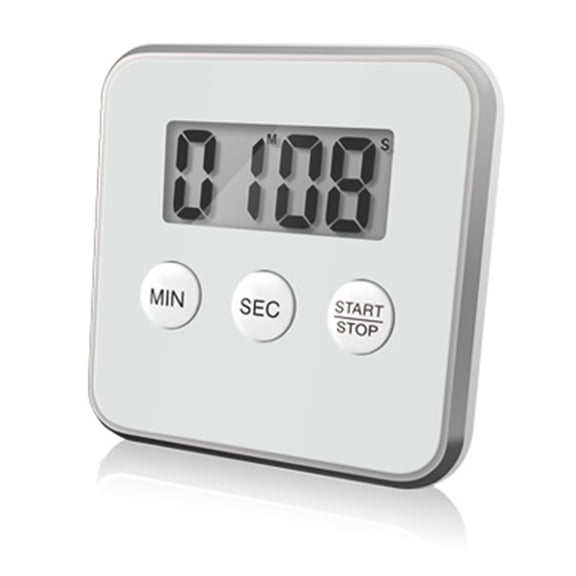 With Lcd Display Electronic Timer 1 Aaa Battery 8*8*2Cm Convenient Stand Easy To Read For Accurate Lcd Display