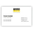 thumbnail image 1 of With Logo Regular Personalised Business Cards Custom Professional Company Employee Visiting Card- Front and Back, 1 of 1