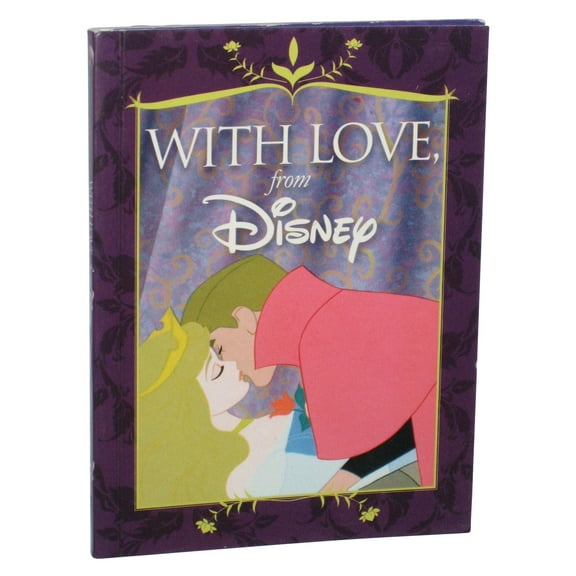 With Love From Disney Sleeping Beauty Paperback Book - (Seal Flap Mailable Gift)