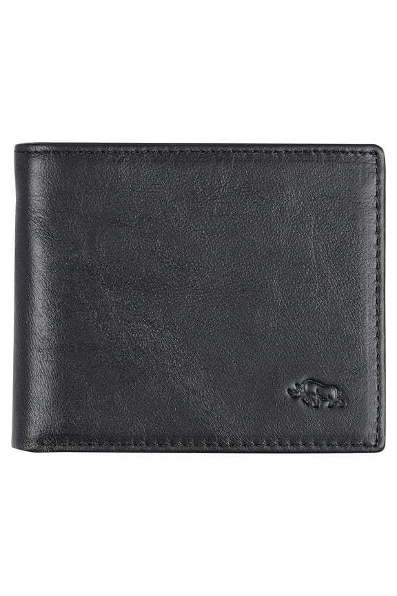 With Love Men's Bifold Wallet Card Case Money Organizer Card Holder Premium Full Grain Leather RFID Blocking Everyday Essential Men's Accessory