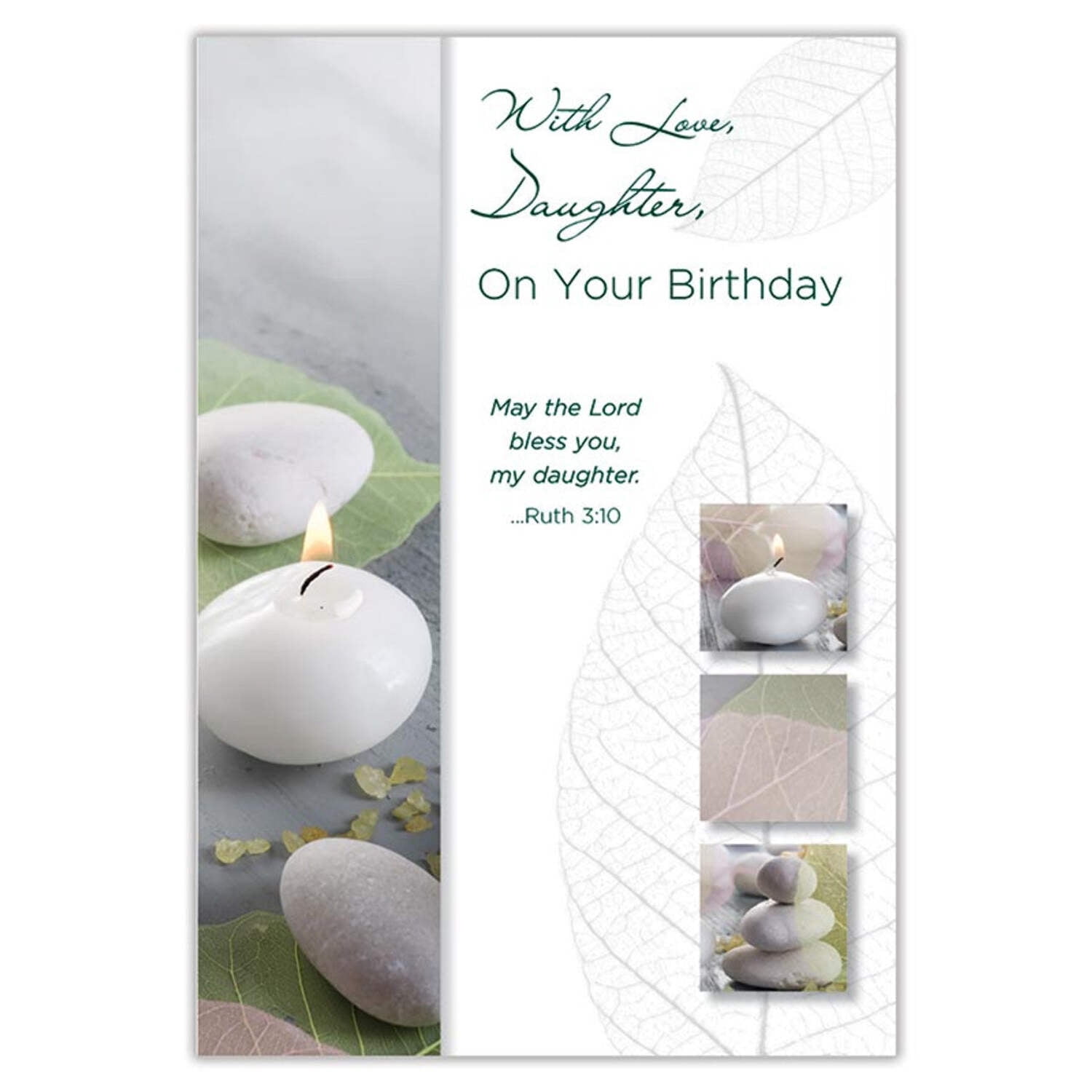 With Love for Daughter Birthday Card