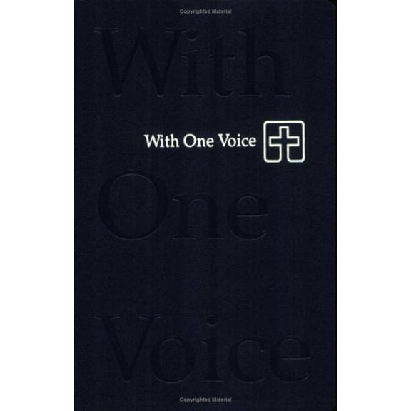 Pre-Owned With One Voice Pew Ed (Hardcover) 0806600519 9780806600512