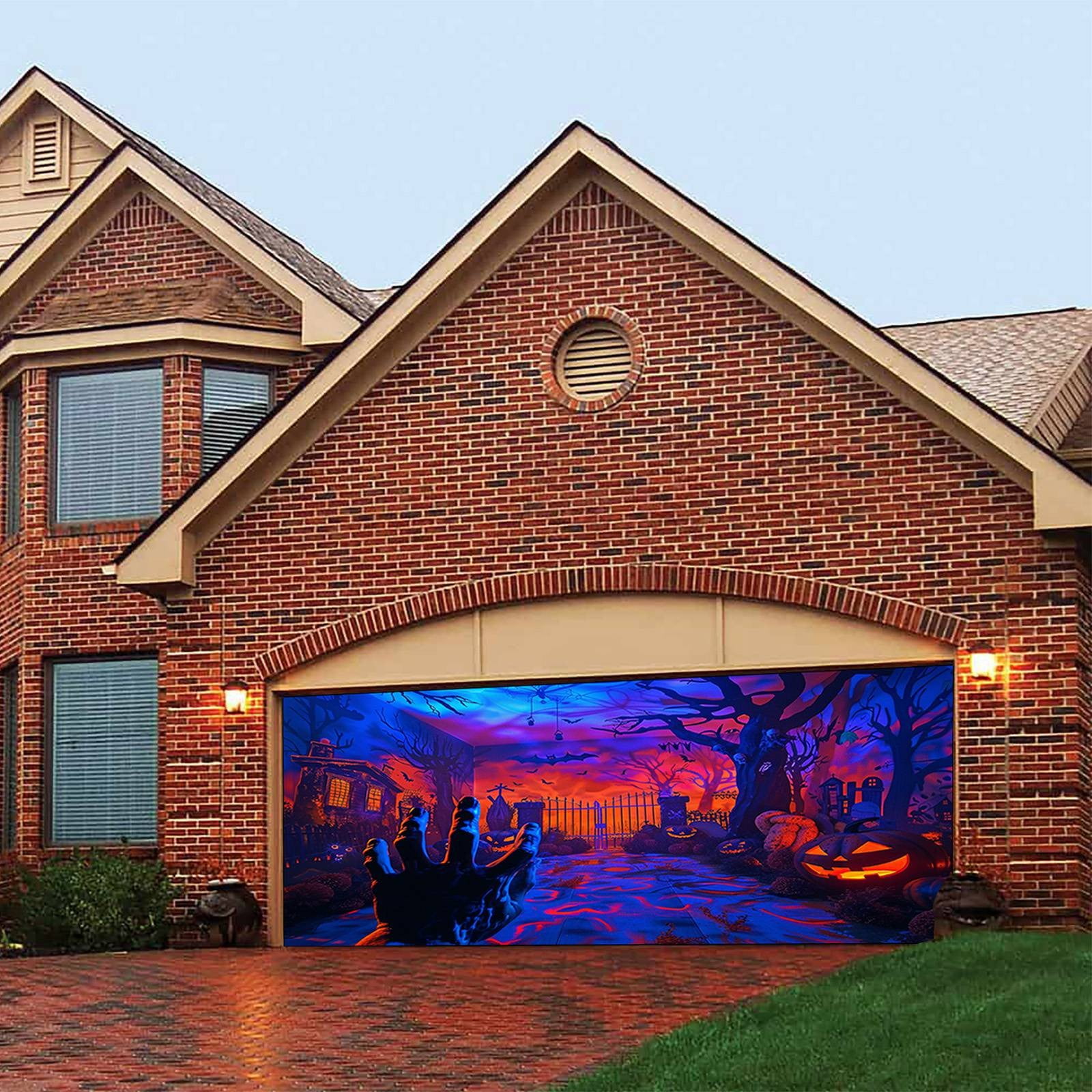 With Our Garage Banner The Party ! Christmas Flags for Outdoors 3x5