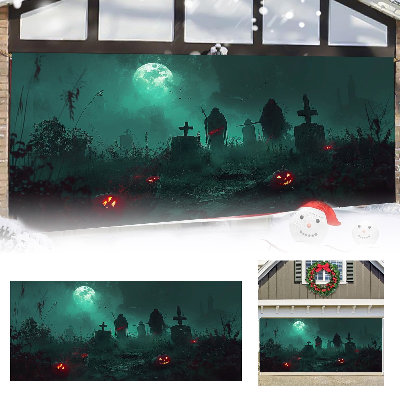 With Our Garage Banner The Party ! Triangular Flag Flag Whip Flags