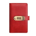 thumbnail image 1 of With Password Lock Saving Money Binder Wallet Storage Account Book Unisex, 1 of 9