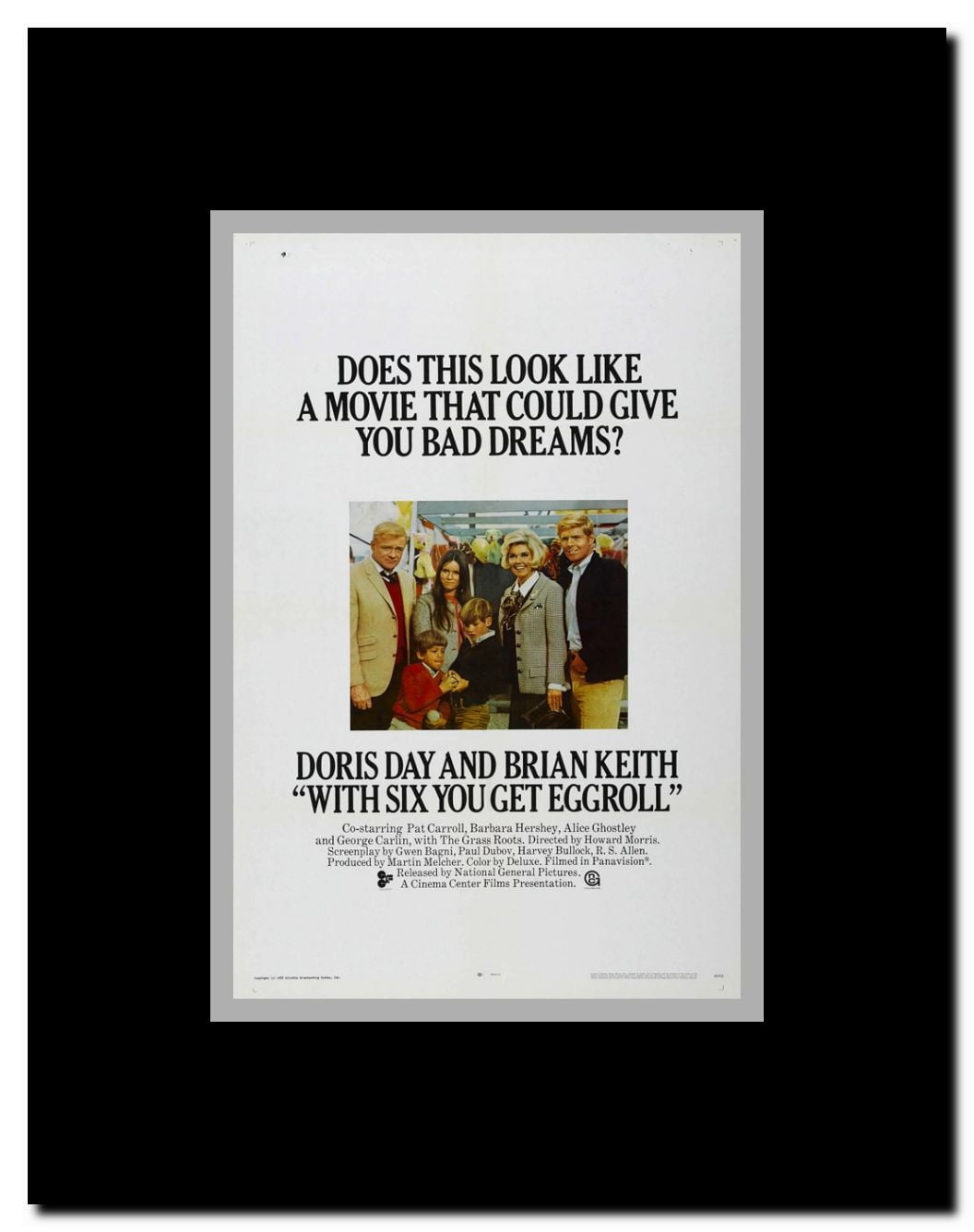 With Six You Get Eggroll Framed Movie Poster