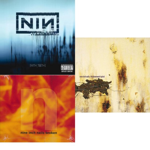 With Teeth & Broken & Downward Spiral [CD Bundle]