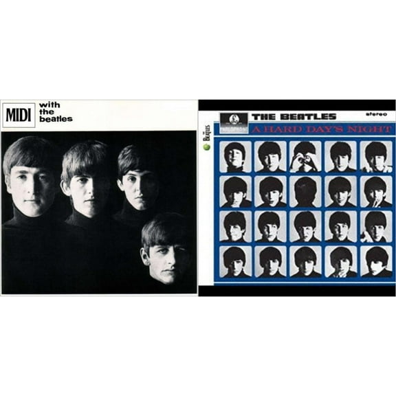 With The Beatles & Hard Day's Night [LP Vinyl Bundle]
