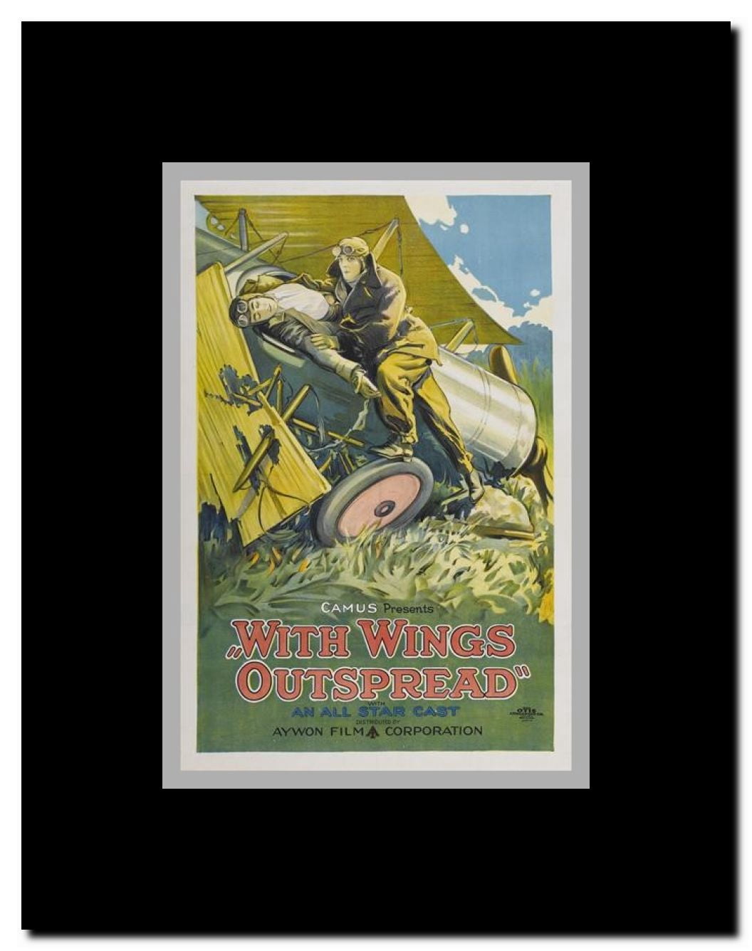 With Wings Outspread Framed Movie Poster