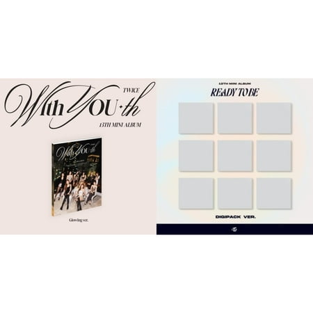 With You-Th (Glowing Ver.) & Ready To Be (12Th Mini Album) Digipack Version [CD Bundle]