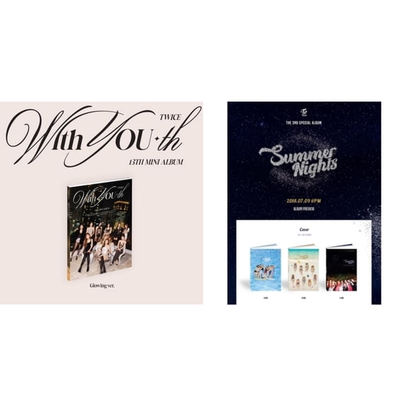 With You-Th (Glowing Ver.) & Summer Nights [CD Bundle]