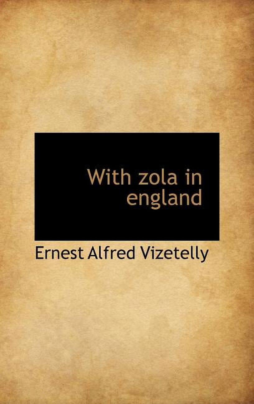 With Zola in England (Hardcover)