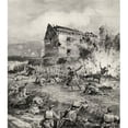 thumbnail image 1 of With the Die Hards At Neuve Chapelle. the Storming of A Blockhouse by the 2nd Poster Print, 26 x 30, 1 of 1