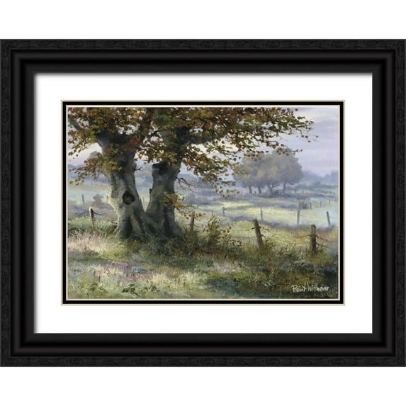 Withaar, Reint 14x11 Black Ornate Wood Framed with Double Matting Museum Art Print Titled - Classic tense