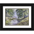 thumbnail image 1 of Withaar, Reint 14x11 Black Ornate Wood Framed with Double Matting Museum Art Print Titled - Surrounded by nature, 1 of 4